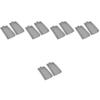 Silicone Toast Bread Mold Loaf Pan for Baking 10Pcs Nonstick Tray