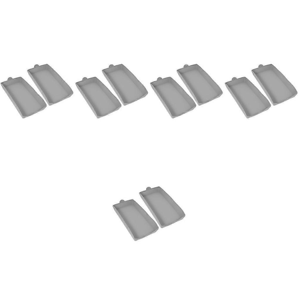 Silicone Toast Bread Mold Loaf Pan for Baking 10Pcs Nonstick Tray