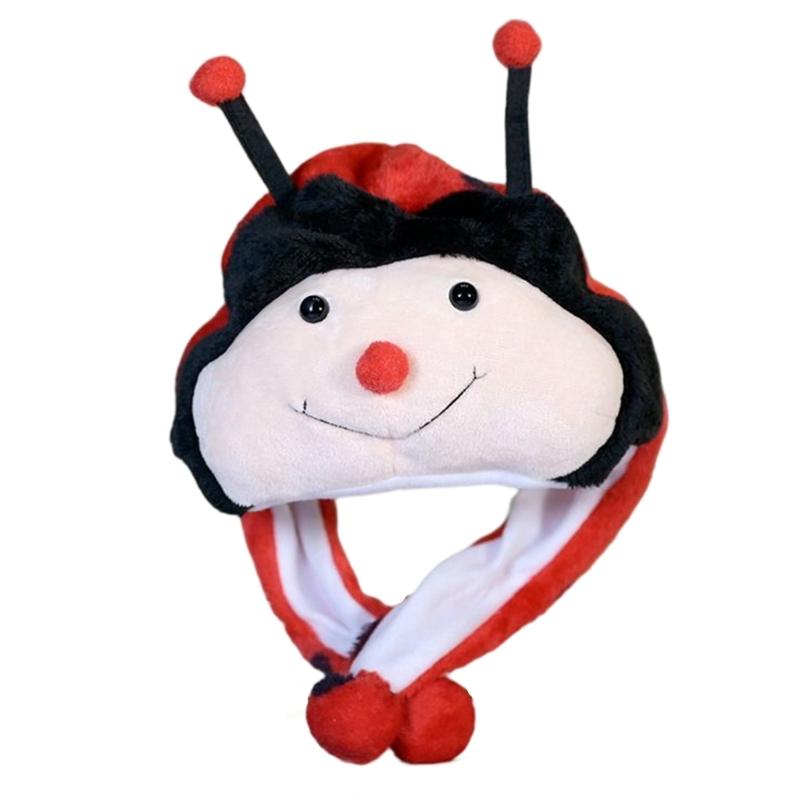 Kids Animal Hat Bomber Hat Trapper Hat Animal Earflap Hat Drama Props For Kid Rabbit Pig Raccoon Rooster Frog