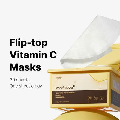 Deep Vita C Tägliche Schnellmaske 350g/12,34oz (30 Blatt)