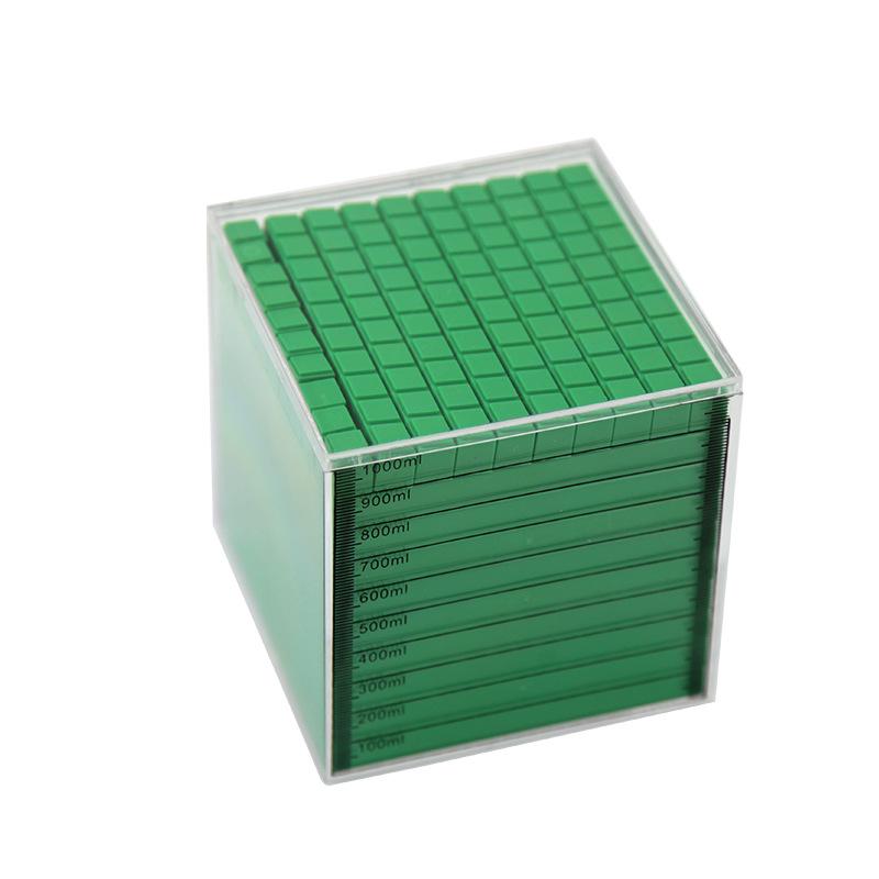 Qinghua Multi-layer Cube Blocks for Primary School Math Volume Measurement