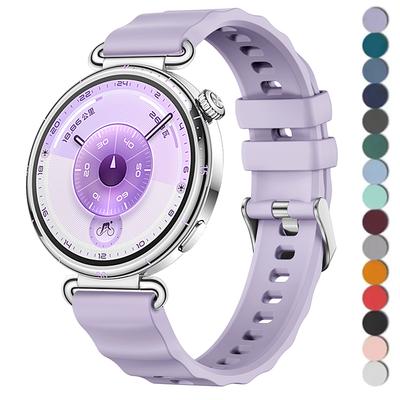 18mm silikonový řemínek pro Huawei Watch GT6 GT5 41mm Měkký sportovní náramek pro HUAWEI Watch GT4 41mm/GT5 Pro 42mm Řemínek Náramek