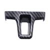 ABS Carbon Fiber Texture Steering Wheel Cover Bottom Frame Trim For VW Golf 6 MK6 Passat B7 Jetta Sharan Eos CC Caddy Touran