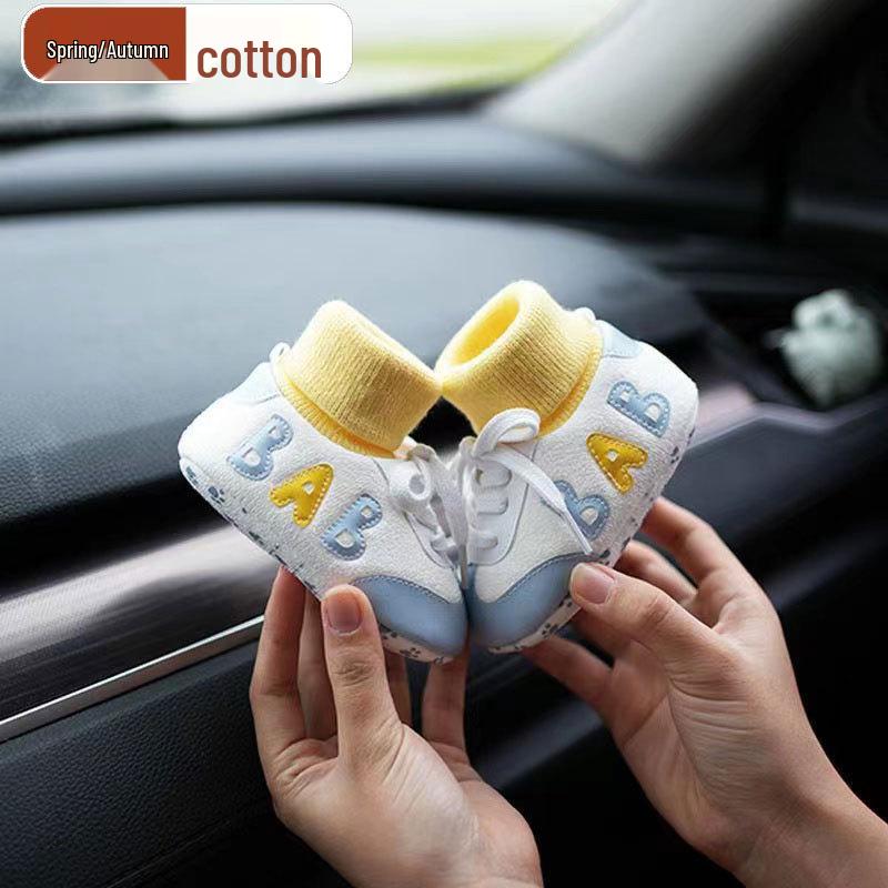 Infant Soft Sole Prewalker Shoes for 0-1 Year Old Boys and Girls - Non-Slip Newborn Learning To Walk Footwear
