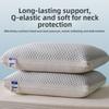 Anti Collapse Ice Silk Neck Pillow High Elasticity Sleep Aids Pillow Neck Protection Pillow  Bed