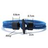 New Rope Bracelet Homme Hiphop Outdoor Camping Adventure Braclet Pulsera Roja Tela Hand Accessories Viking Jewelry Punk Joias