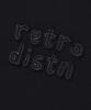 DISTN9NE Retro Logo Sweatshirt Lp3Tf615_Black