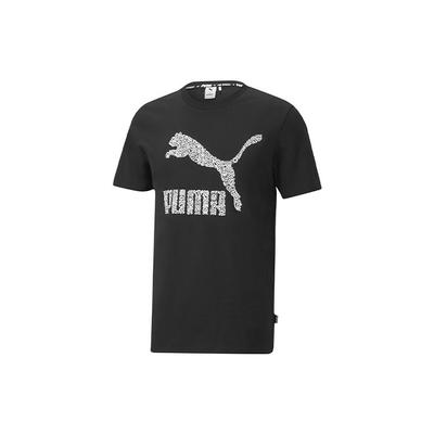 X Mr Doodle Grafický potisk Tričko s kulatým výstřihem a krátkým rukávem Pánské topy Černá 598641-01