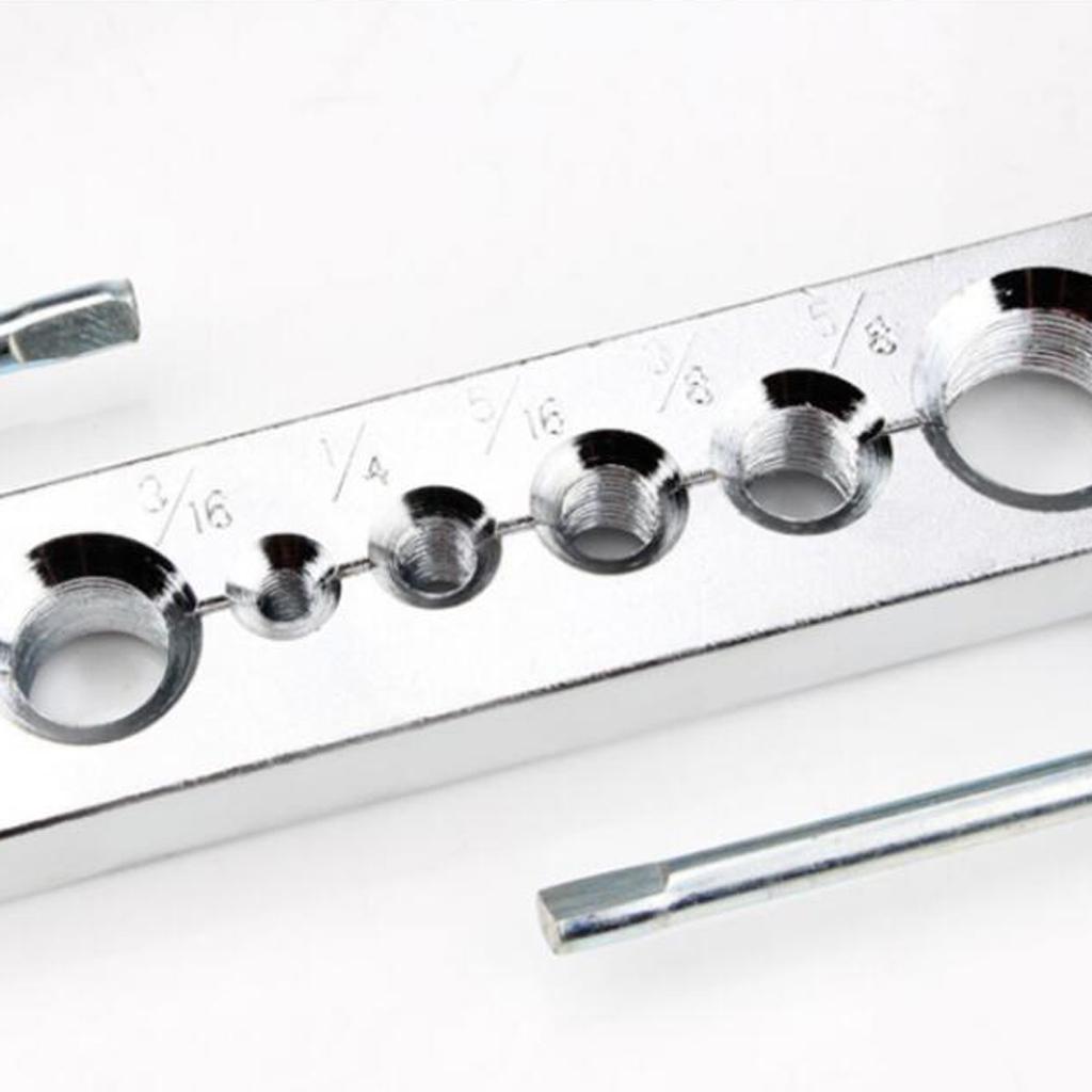 16mm CT-2031 Double Flaring Single Flare Tool Kit Fuel Brake Lines 5mm
