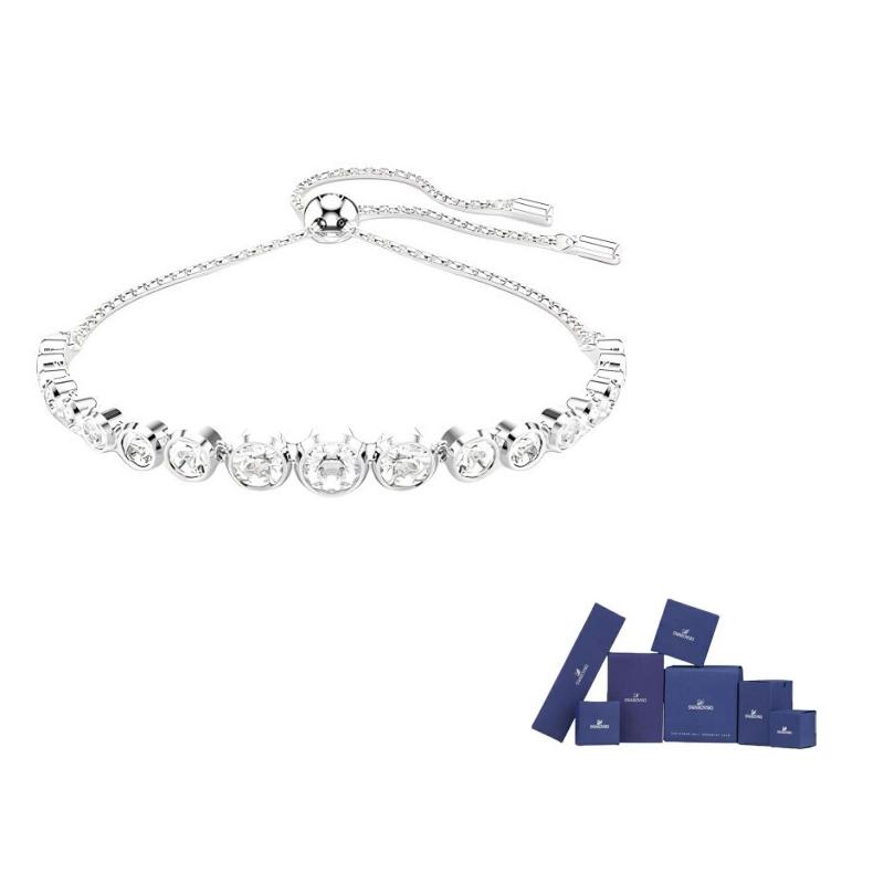 Swarovski Imber Original Design Rhodinierte Kristallarmband Unisex-Armband Weiß 5705451 Box (Random Color) white