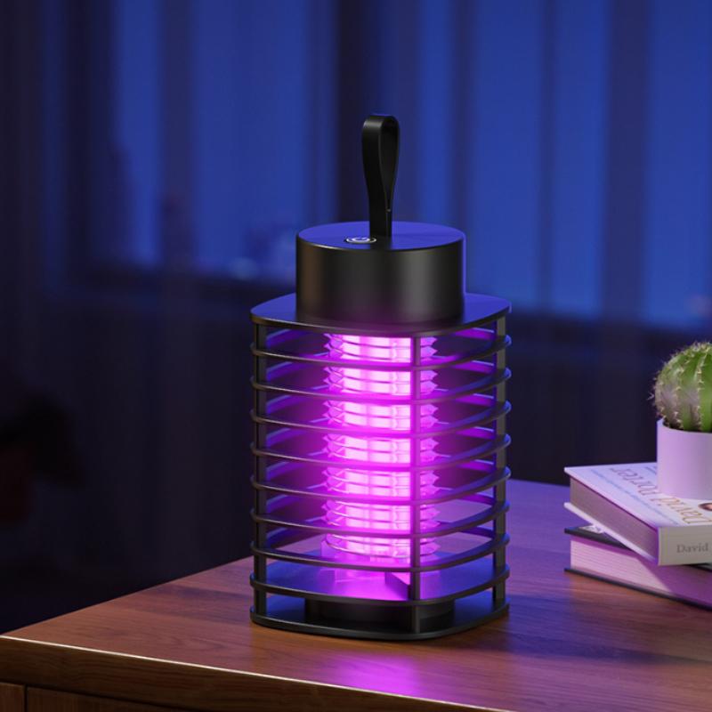 Mosquito Killer Lamp Portable USB Wall-mounted Indoor Electric Shock LED Smart Mosquito Killer Mosquito Repellent Catcher