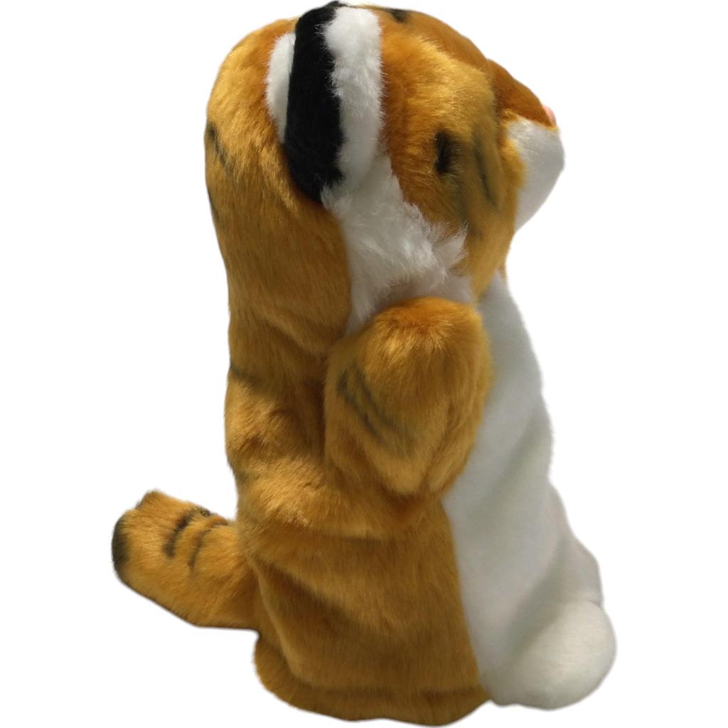 Cute Sales Plush Tiger Hand Puppet J0074