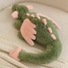 Cartoonfree Plush Dragon Doll With Short Pile Fabric For Playroom Decor
