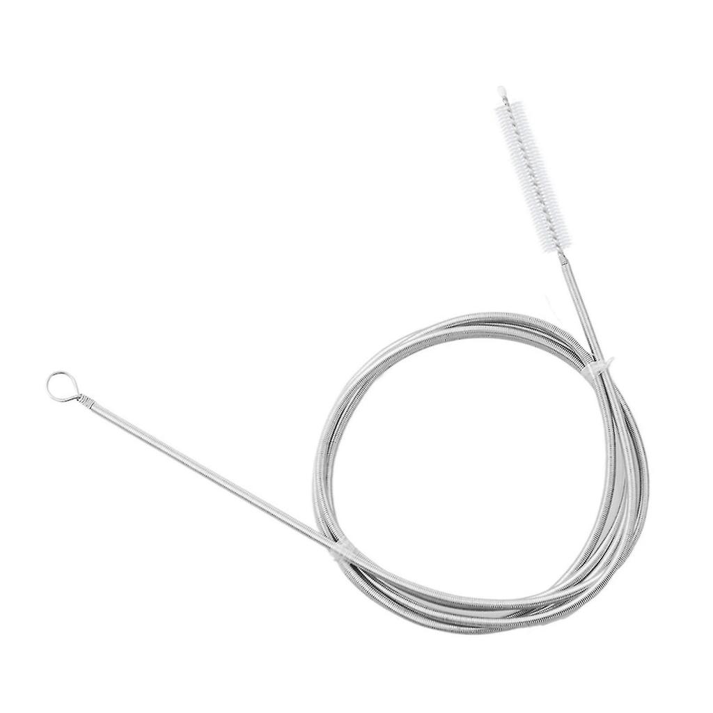 Tube Cleaning Brush Long Pipe Cleaner Fridge Skinny Pipe Cleaning Scrub Brush Car Accessories 1.5m Long Hose Drain Pipes Piping Accessories-hy