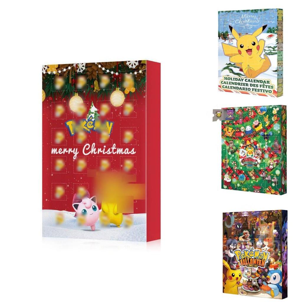 Exciting Pokemon Advent Calendar Blind Box Collection For Kids With 24 Colorful Toys