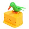 Small Bird Automatic Toothpick Dispenser Convenient Kitchen Use PVC Material