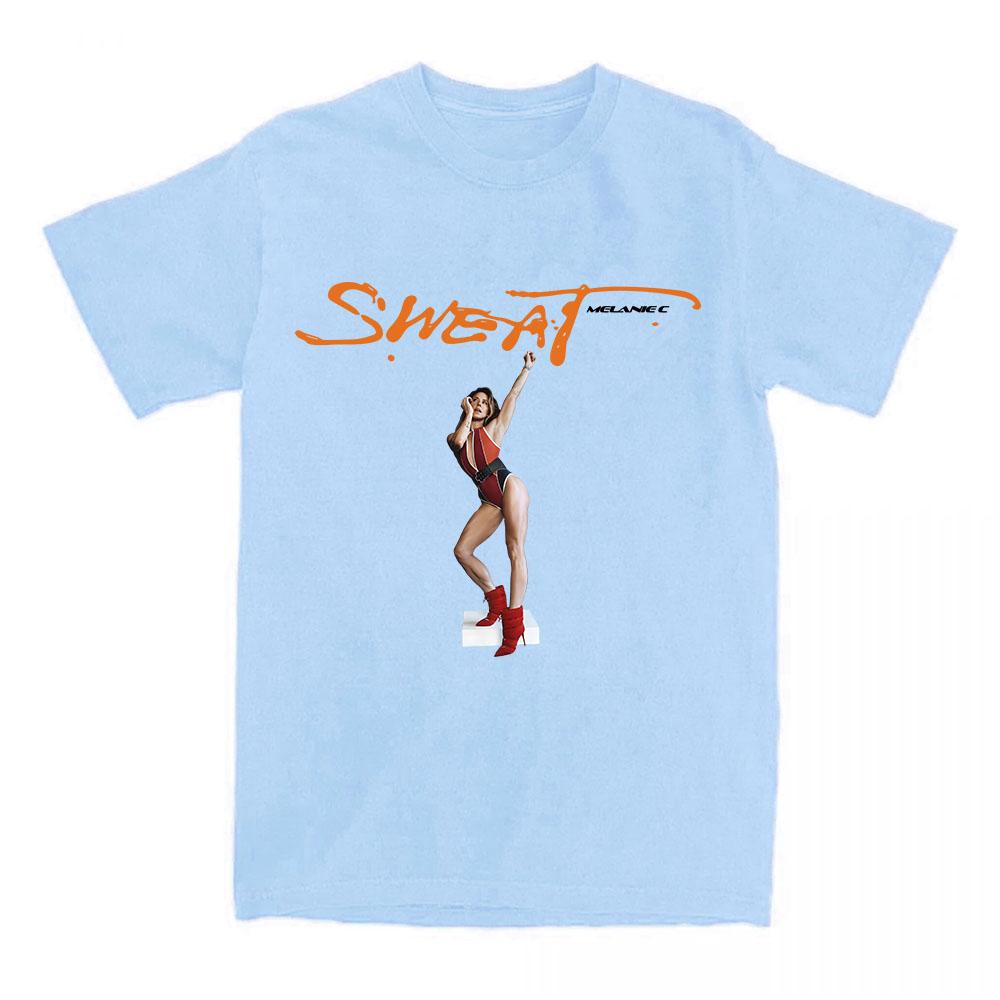 Print Clothes Melanie C Sweat Album Printing T-shirt Unisex Streetwear Cotton Short Sleeve Loose Tshirts Graphic Clothing