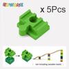 Wooden Train Track Accessories All Kinds Universal Connectors Adapters Clips fit for Brand Wooden Tracks Railway Toys for Kids