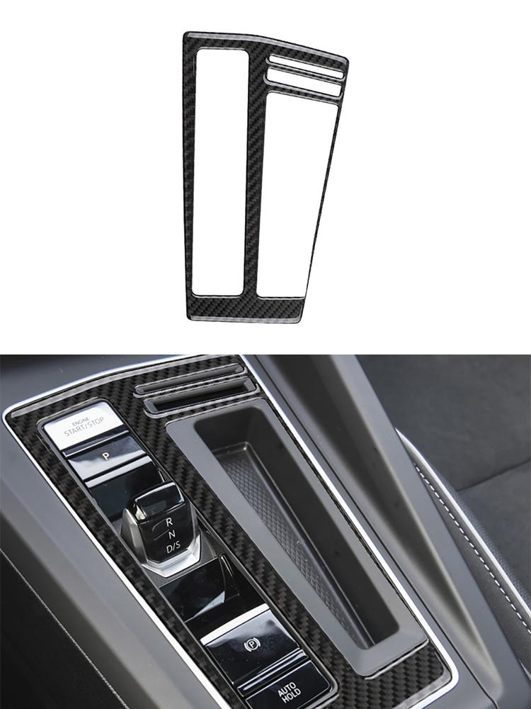 For Volkswagen VW Golf 8 MK8 GTI 2025 Car Carbon Fiber Interior Button Panel Trim Sticker Frame Styling Accessories