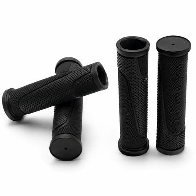 2 Paires Poignées de Guidon de Vélo en TPE Antidérapantes Poignées de Guidon de Trottinette Bicyclettes Beach Cruiser