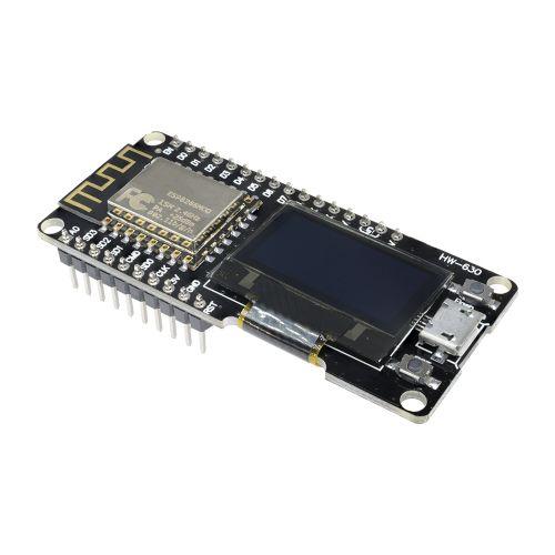 ESP8266 ESP-12F WIFI Module Wireless CP2102 Development Board 0.96 Inch OLED Display with Pin for Anrduino NodeMCU WeMos