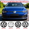 hijk1 1Pc 3D ABS Car Rear Trunk Emblem Badge Logo For Volkswagen VW MK7 Golf 7 7.5 MK7.5 GTI R Rline GTD Replacement Auto Accessories