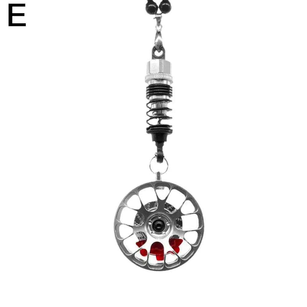 Creative Wheel Hub Brake Shock Absorber For Car Pendant Up-market Customization Car Interior Ornaments Car Interior Accesso S2A6