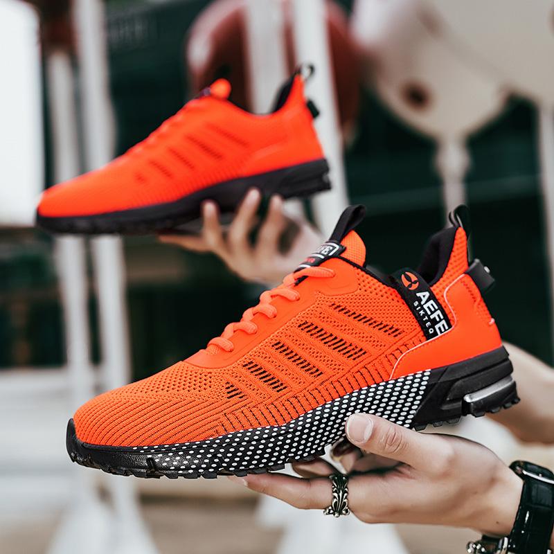 YRZL Sneakers Men Running Shoes Breathable Outdoor Sports Lightweight Sneakers for Men Comfortable Athletic Training Men Shoes