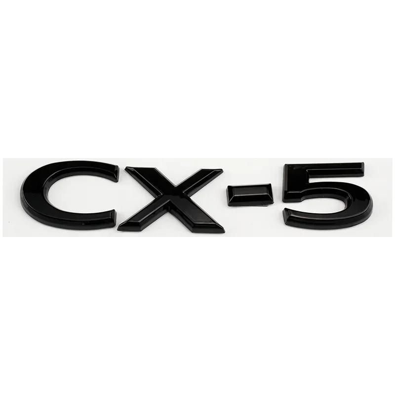 For Mazda CX4 CX5 CX7 Body Decoration Accessories Car ABS Rear Trunk Words Letters Logo Badge Emblem Decals Sticker hkwmg66