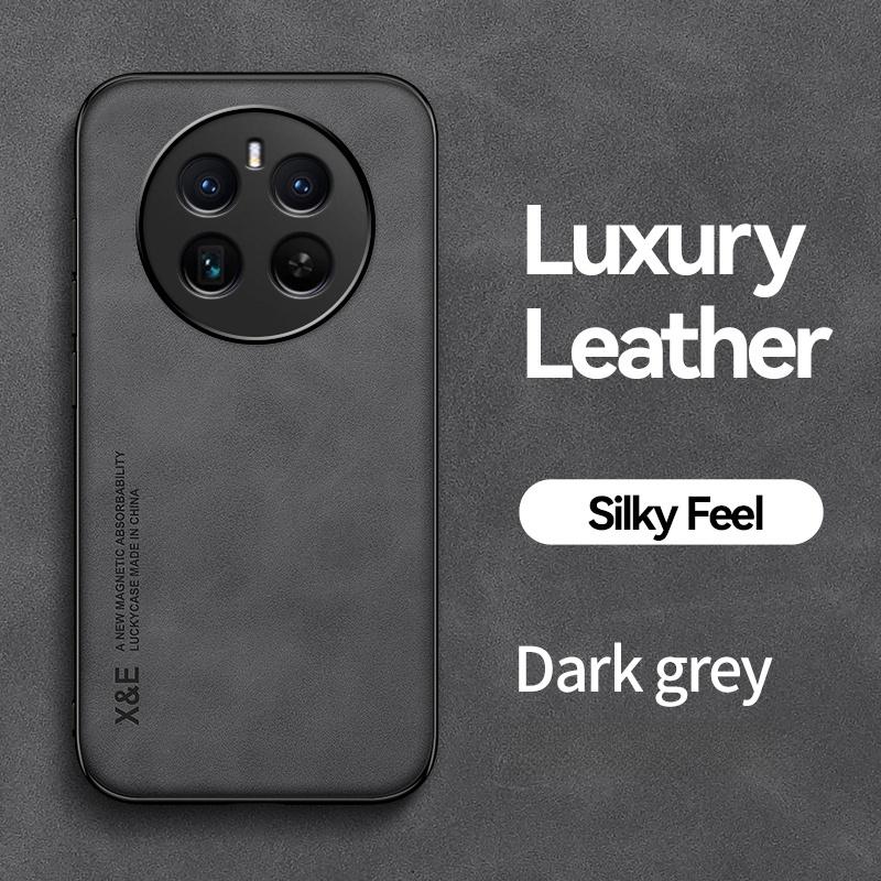 

Для Realme 12 Pro Plus чехол силиконовый противоударный кожаный чехол для телефона для Realme 12 Plus 12Pro+ 5G автомобильный магнитный держатель задняя крышка Realme 12 Pro 5G темно серый