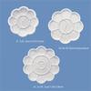 Plum Blossom Shape Painting Palette Paint Tray Office School Art Supplies Essential for Painting Enthusiasts Reusable TMZ