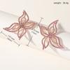 New Butterfly Zircon Earrings Women's Korean Jewelry Literary Style Earrings Net Red Temperament Simple New