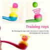1Pcs Suspended Blow Pipe Blow Ball Rod Board Game for Children Balance Training Floating Blowing Ball Board Game Family Kids Toy