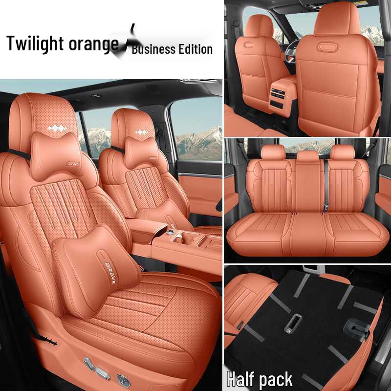 Equation Leopard Titanium Leather Car Seat Covers - Universal 7-Seater, Breathable & All-Season Cushion.