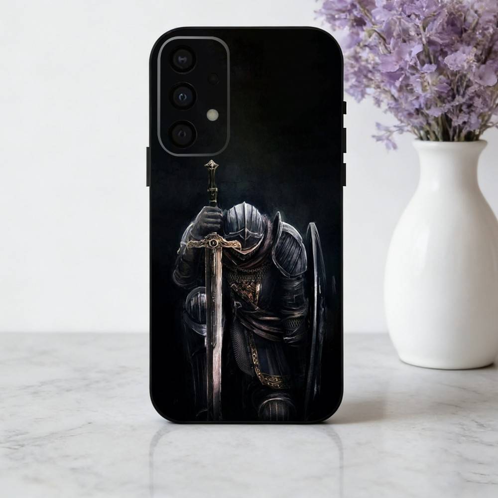 C-Crusaders-S T-Templar-R K-Knight Phone Case For Samsung Galaxy A73,A72,A71,A70,A53,A52,A51,Soft Silicone Black Cover
