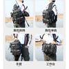 Waterproof Multi-Use Fishing Tackle Backpack With Rod Compartment Freshwater Saltwater Angling