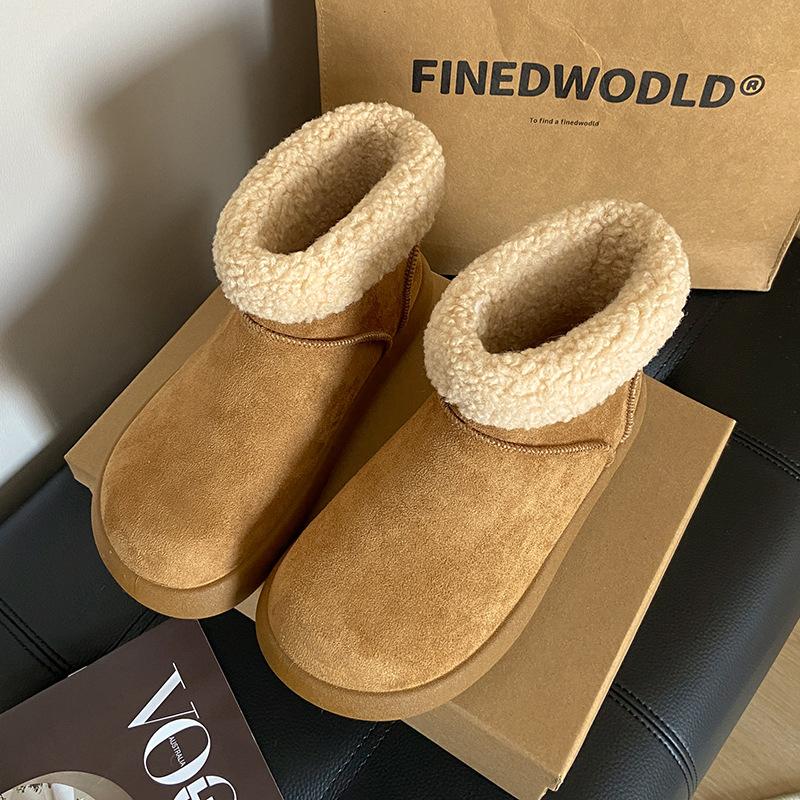 

Женские зимние легкие теплые дутые сноубутсы на толстой подошве, нескользящие, износостойкие, повседневные кроссовки, хлопковые ботинки 40 малиновый