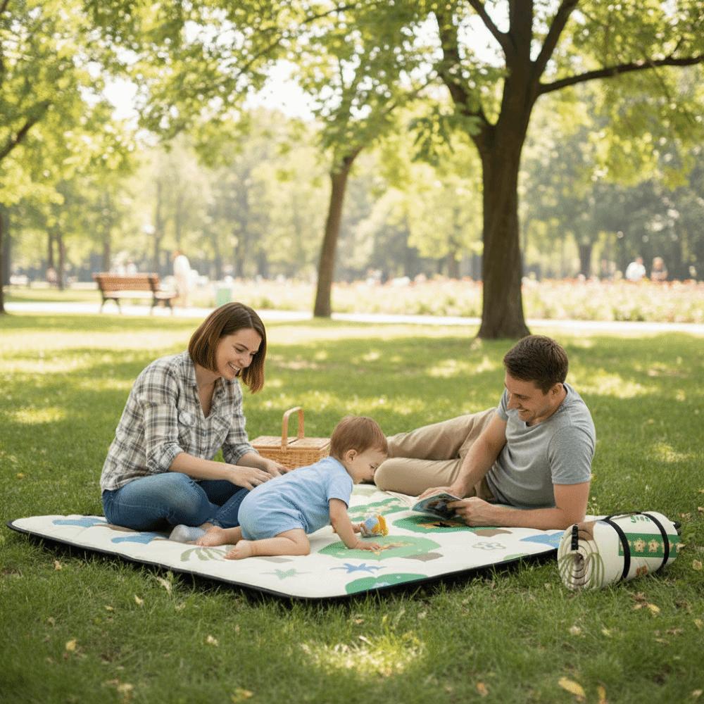 Waterproof Outdoor Mat Thickened Camping Mat Camping Blanket Floor Mat  Beach