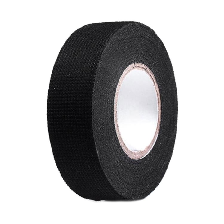 Automotive Heat Resistant Fabric Wire Harness Tape Black Cloth Electrical High Temp Tape Insulating Fabric Cloth Tape