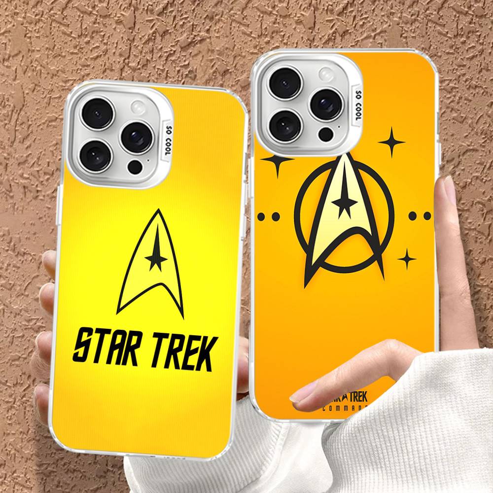 Phone Case S-Star T-Trek For iPhone 17 16e 16 15 14 13 12 11 Mini Pro Max X XR XSMAX 8 7 Air Plus Anti Fall Matte Back Cover