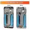 For Redmi 4X LCD Display With Frame Touch Screen Glass Panel Assembly