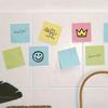 Blocs-notes adhésifs de haute qualité pour le bureau, l'étude, étiquettes de marquage colorées, assortiment de 100 feuilles
