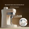 Italian Moka Pot: Semi-Automatic Coffee Maker for Home or Office with Manual Grinding and Brewing.