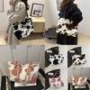 Stylish And Chic Tote Bag For Women With Plush Material And Unique Aesthetic Design