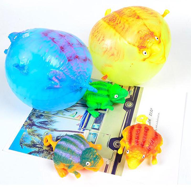 1Pc Dinosaur Antistress Inflatable Animal Toys Squeeze Soft Balloon Party Gift