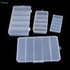 Transparent 5 Compartments Fishing Tackle Box Storage Case Fly Fishing Lure Spoon Hook Bait Case Boxes Fishing Accessories
