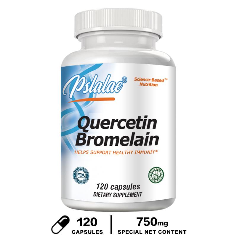 Pslalae Is Rich In Quercetin, Bromelain Capsules, and a Complex Plant Extract Formula; Suitable for Daily Care for Adults.