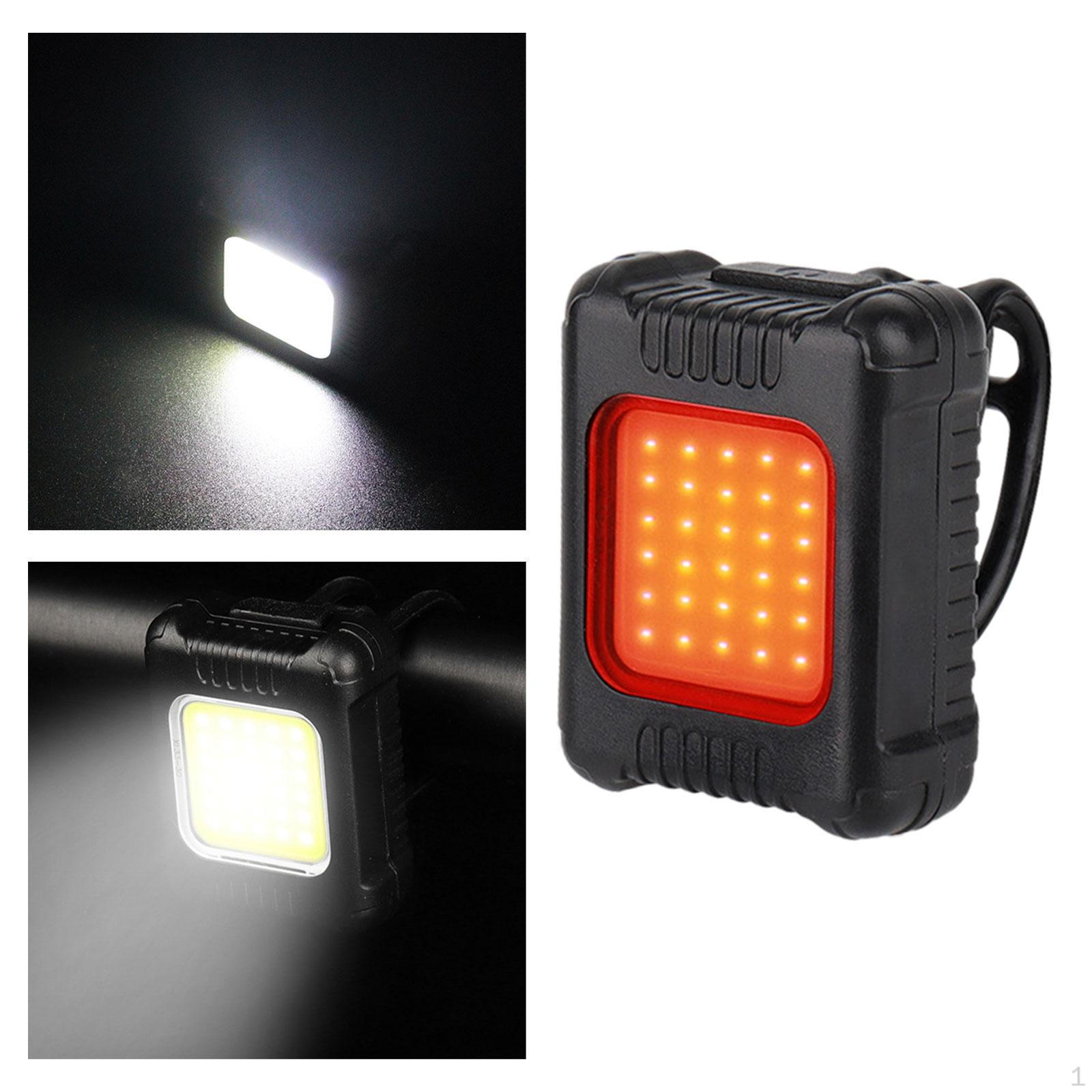 

Яркий велосипедный фонарь с простым монтажом и аккумулятором USB