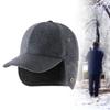 Mens Winter Fleece Hat Basketball Cap for Backpacking Outdoor