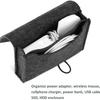 Felt Power Pack Mobile Multifunctional Data Cable Storage Bag Mobile Phone Power Bank Mouse Storage Bag